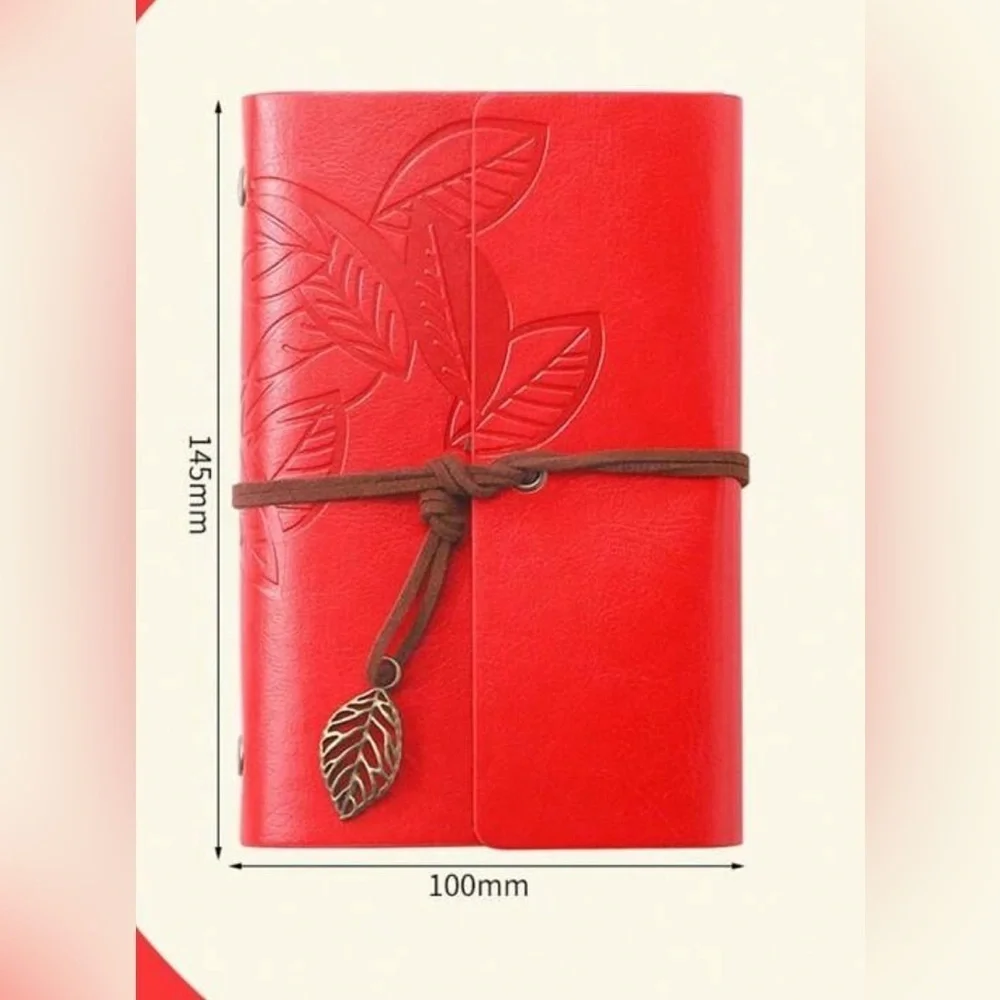N/A embossed leaf